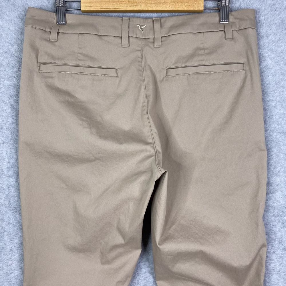 Birddogs Pants Mens 34x34 Khaki Stretch Performance Chino No Liner - Picture 6 of 11